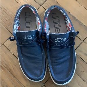 Hey Dude slip on shoes. Worn once. US 12.